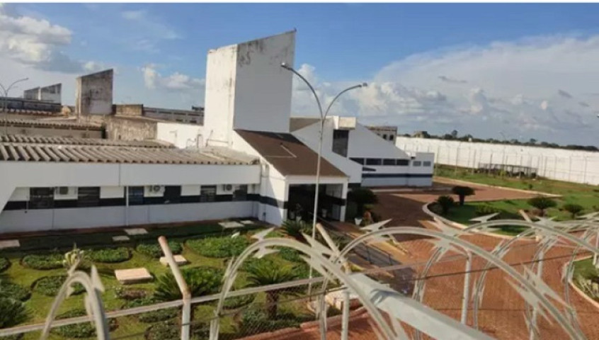 Penitenciária de Dourados, que deve receber tela para barrar entra de celulares (Foto: Agepen)