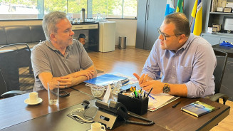 Alan discute investimentos em Dourados com Vander Loubet