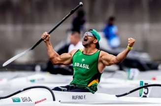 Fernando Rufino, o "Cowboy de Aço", se prepara para representar Mato Grosso do Sul na paracanoagem em Paris-2024, carregando no peito a determinação de quem já fez história no esporte (Foto: Miriam Jeske/CPB)