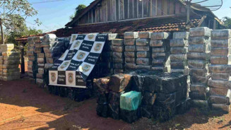 Homem é preso em Itaporã com 6,7 toneladas de maconha em residência