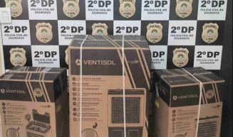 Polícia prende trio por furto e receptação em loja de  Dourados