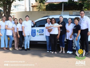 Nova Andradina: APAE recebe carro destinado por Zé Teixeira