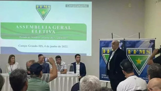 Federação de Futebol de MS é comandada há 28 anos por Francisco Cezário (Foto: Divulgação, FFMS)