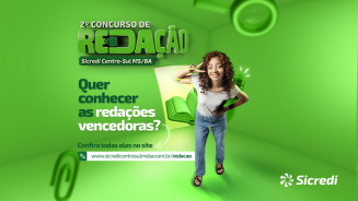 Sicredi Centro-Sul MS/BA divulga vencedores do Concurso de Redação
