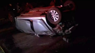 Passageiro morre  ao ser arremessado de carro na MS-316