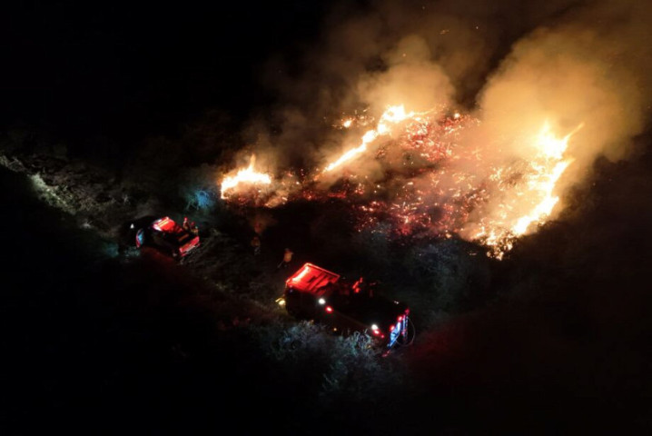 Os focos de incêndios no Pantanal já criou alerta pelo governo federal. - Reprodução/CBMMS