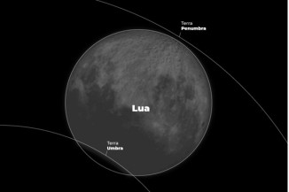 Eclipse parcial da Lua acontece nesta terça e poderá ser visto em todo o país