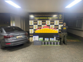 Homem é preso com eletrônicos avaliados em R$ 175 mil
