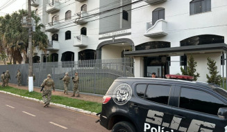 Polícia prende suspeito de envolvimento em roubo de malote na fronteira