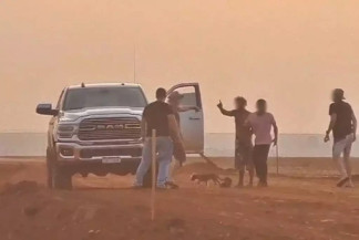 Trio é preso ao ser flagrado incendiando lavoura em MS