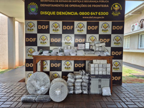 Produtos eletrônicos ilegais que seguiam para Minas Gerais são apreendidos pelo DOF em Anaurilândia