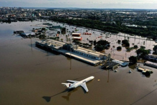 Aeroporto de Porto Alegre reabre hoje após as enchentes