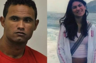 Ex-goleiro Bruno Fernandes das Dores de Souza e Eliza Samúdio (Foto Divulgação)