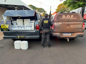 Polícia apreende mais de uma tonelada de defensivo agrícola contrabandeado