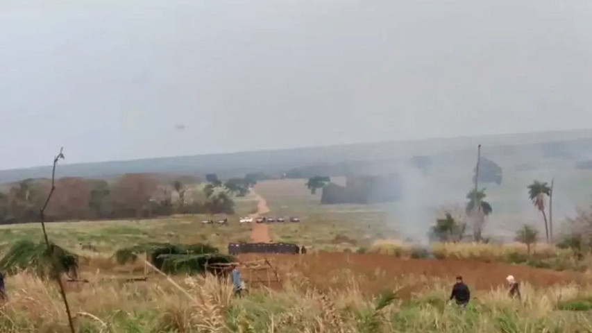 Região de conflito em Antônio João (Foto: reprodução, Cimi)
