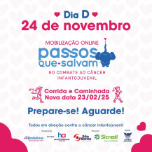 Mobilização promove corrida para alertar o combate ao câncer infantojuvenil em Dourados