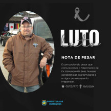 Postagem feita nas mídias sociais da Prefeitura de Douradina