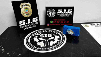 Mulher é presa com tablete de cocaína em hotel de Dourados
