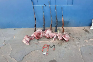 Dupla é presa em esquema de caça e pesca ilegal
