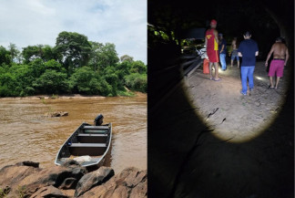 Barco vira no Rio Aquidauana e turista desaparece