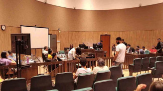 Julgamento acontecem no Fórum de Dourados (foto: reprodução, Cido Costa)