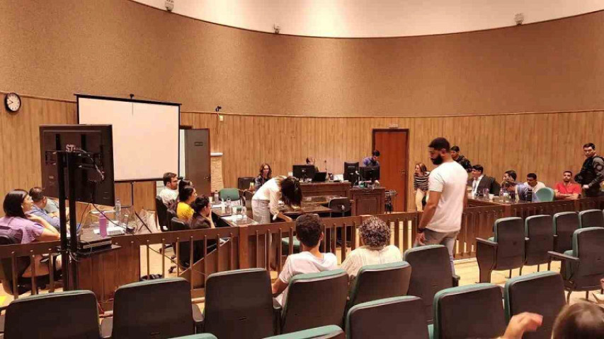 Julgamento acontecem no Fórum de Dourados (foto: reprodução, Cido Costa)