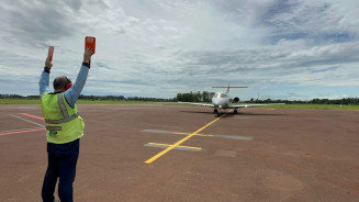 Aeroporto de Dourados passa por inspeção para retomada de voos