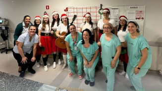 Seresteiras emocionam pacientes e funcionários do HU de Dourados