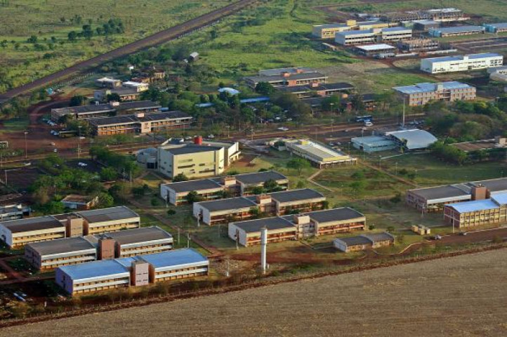 Vista aérea da UFGD unidade II