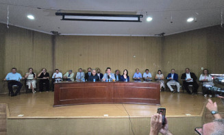 Posse dos secretários ocorreu no anfiteatro da prefeitura de Dourados