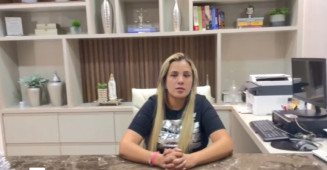 Niágara postou vídeo no story de suas redes sociais falando sobre o atentado - Foto: Reprodução