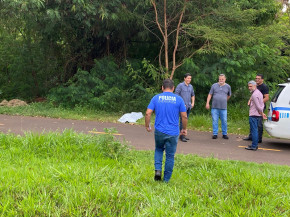 Corpo da vítima foi encontrado em córrego de Campo Grande. (Divulgação/Midiamax)