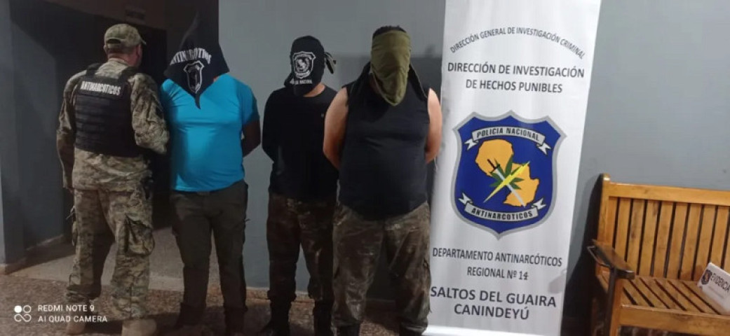 Agentes foram presos nesta quarta (Foto: reprodução, Polícia Nacional)