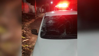 Policial militar é atropelado durante treino de corrida em Aquidauana