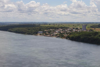 Ponte vai conectar o município sul-mato-grossense de Taquarussu ao distrito de Porto São José (PR) - Divulgação
