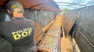Caminhoneiro é preso com cocaína avaliada em R$ 15 milhões
