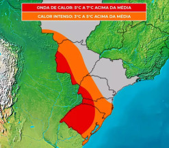 Nova onda de calor atingirá Mato Grosso do Sul com temperaturas acima da média