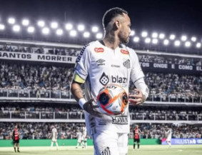 Com Neymar, Santos empata em 1 a 1 contra Botafogo de Ribeirão Preto