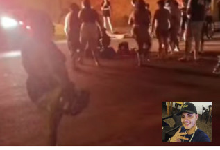Acidente ocorreu na madrugada deste sábado e vitimou jovem motociclista - Foto: Montagem/Reprodução