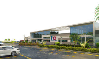 Maquete do Hospital do Amor em Dourados