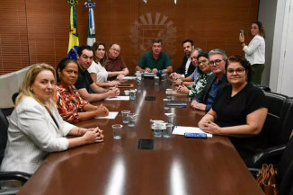 Reunião aconteceu na tarde deste domingo (16) em Campo Grande (Foto: Bruno Rezende/Campo Grande News)