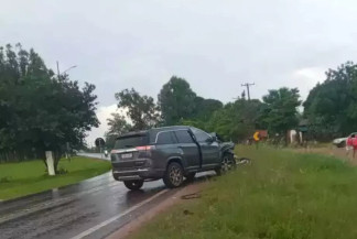 Colisão frontal de moto com Jeep deixa dois mortos na fronteira - Divulgação