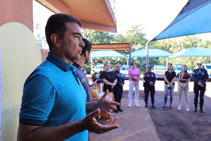 Prefeito Marçal Filho anunciou a criação da Patrulha Maria da Penha que será liderada pela Guarda Municipal. Foto: A. Frota