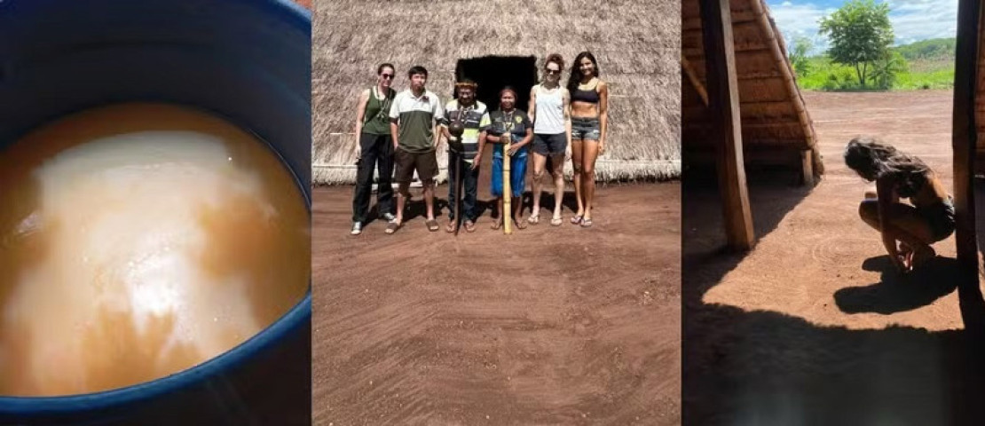 Atriz expõe drama vivenciado por indígenas em Dourados - Foto: Reprodução