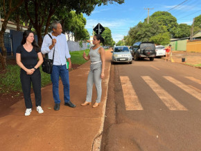 Ishy pede alrgamento de rua no Parque  do Lago II e redutores em diversos cruzamentos
