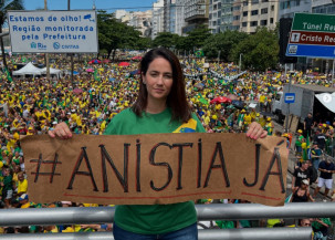 Gianni Nogueira durante evento em Copacabana, no Rio - Foto: Reprodução/Redes Sociais