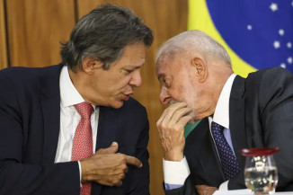 Lula e o ministro Haddad - Foto: Marcelo Camargo/Agência Brasil