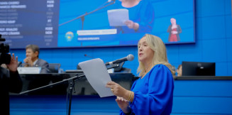 Deputada ocupou tribuna da Assembleia Legislativa para expor a problemática - Foto: ALEMS