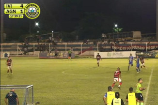 Ivinhema goleou o Águia Negra e segue para a final do Estadual de MS (Foto: Reprodução/FFMS)
