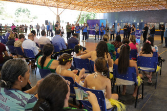 Lançamento do Educart ocorreu no Jorjão e unidades da REME passam a contar com diversas atividades no contraturno. Foto: A. Frota